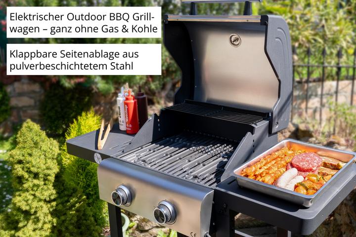 Produktbild Unold Barbecue Grill-Wagen Buddy (2.60 kW)