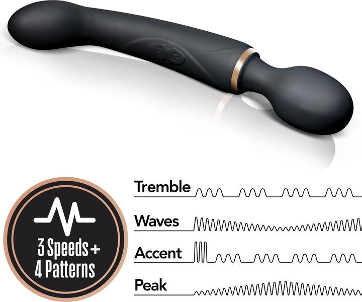 Produktbild Blush Gia DoppelVibrator Schwarz