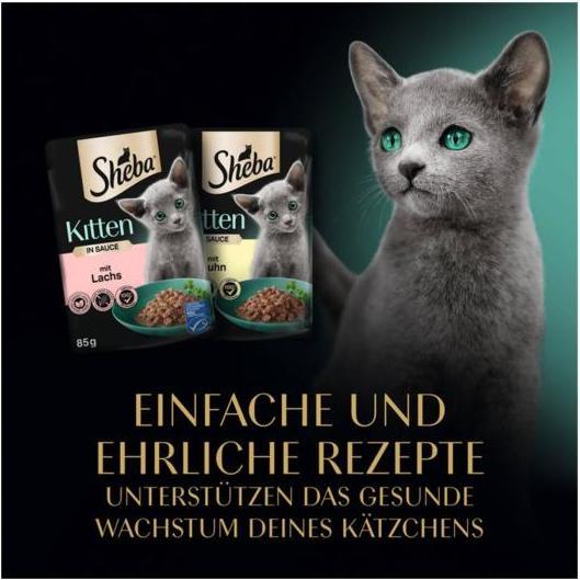 Produktbild Sheba Frischbeutel Junior (Junior, 4 Stk., 340 g)
