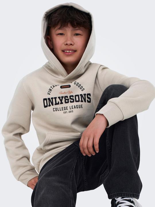 Produktbild Only & Sons Junior Osjceres Reg Vintage Print Hood Swt Noos (158)