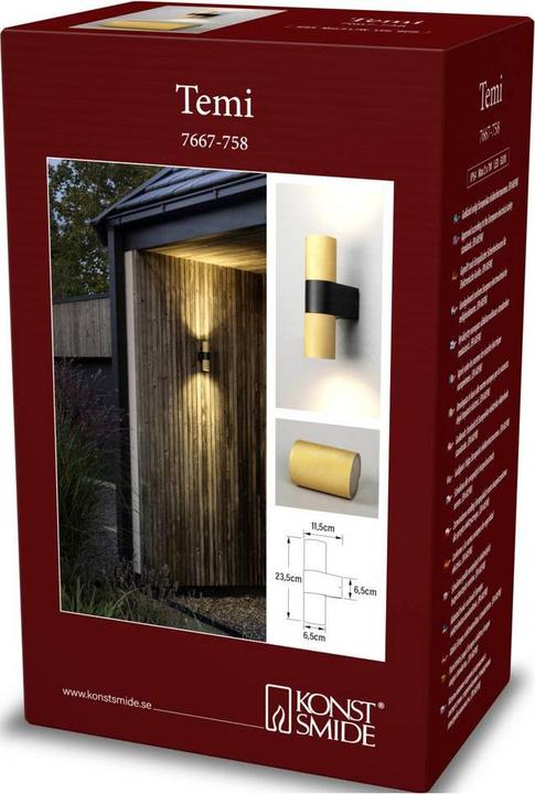 Actual product image Konstsmide Temi (GU10, IP54)