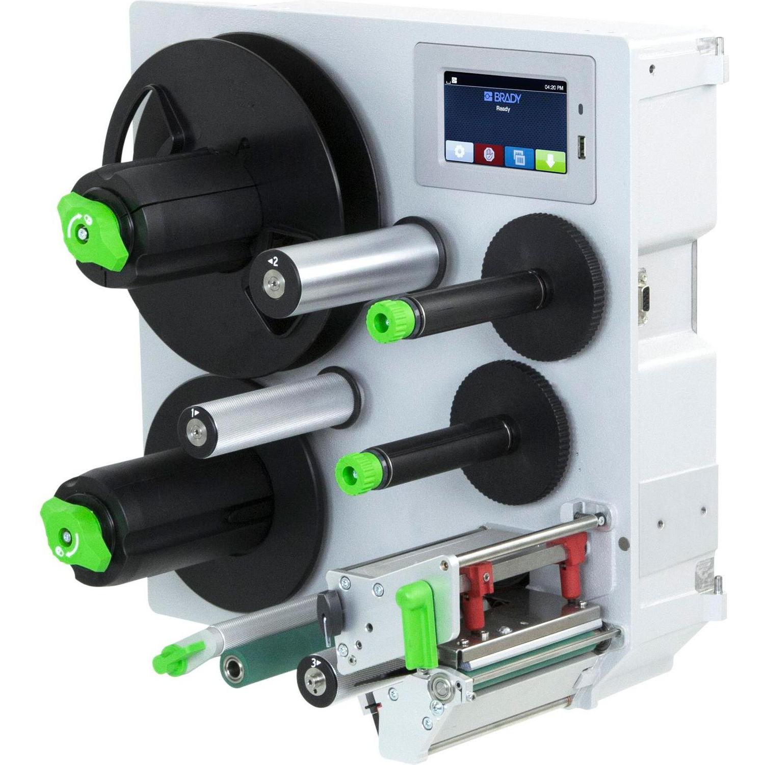 Brady, Etiketten, A8500-34R, A8500 Druckapplikator, 300 dpi, max. Breite 101 mm, Thermotransfer, 300 dpi, Ethe