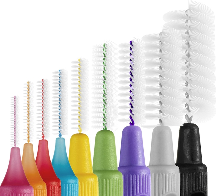 Actual product image TePe Interdental brushes Original Mixed Pack ISO 0-7 (8 x, 1.30 mm)