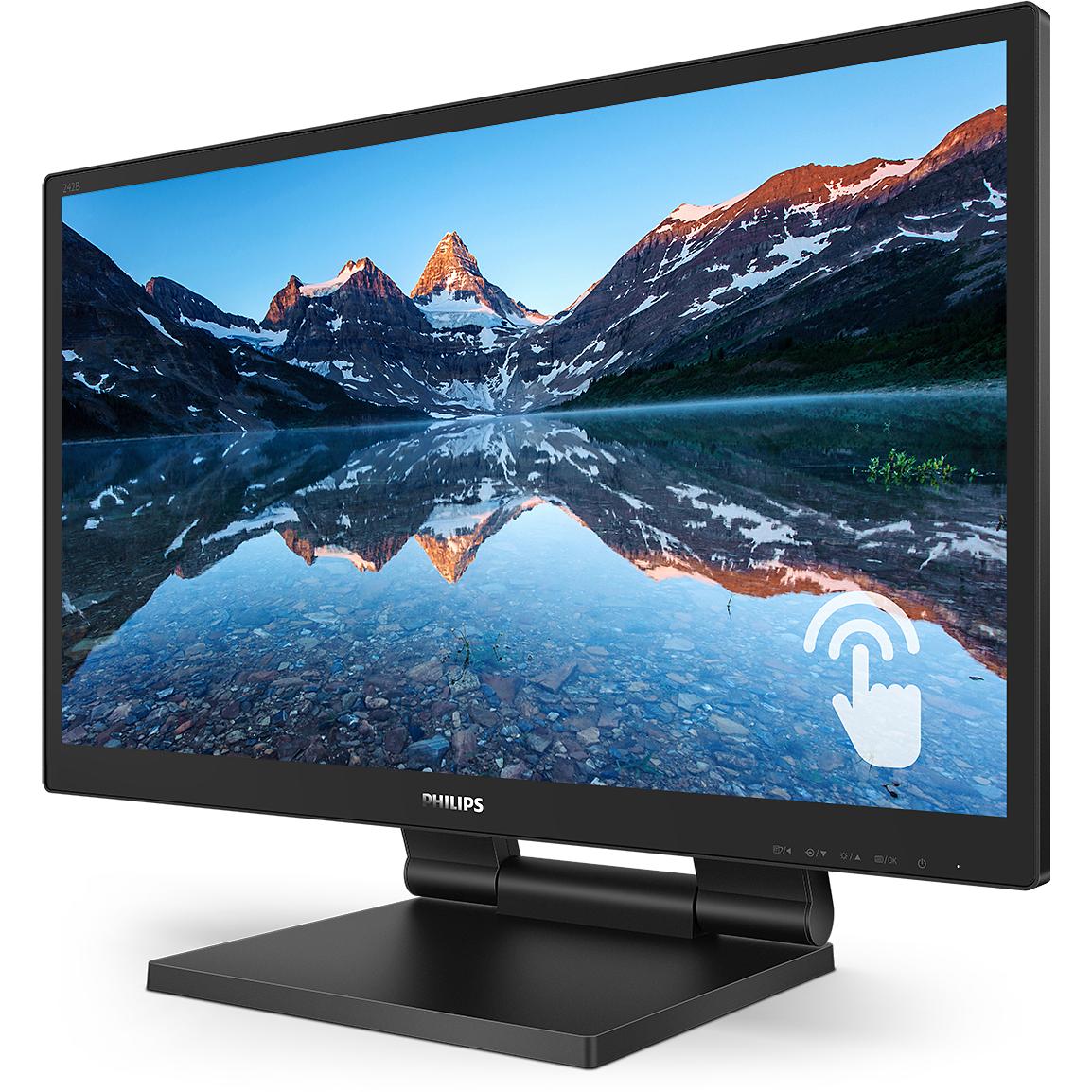 Philips 242B9T/00 (1920 x 1080 Pixel, 24"), Monitor, Schwarz