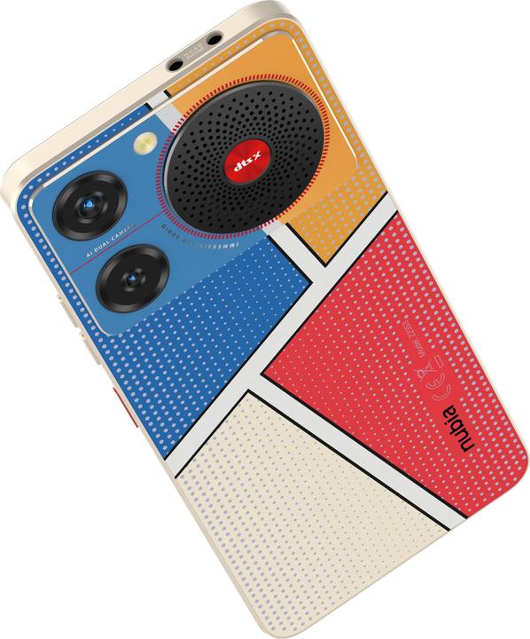 Produktbild ZTE Nubia Music Pop Art (128 GB, Mehrfarbig, 6.60", Dual SIM, 4G)