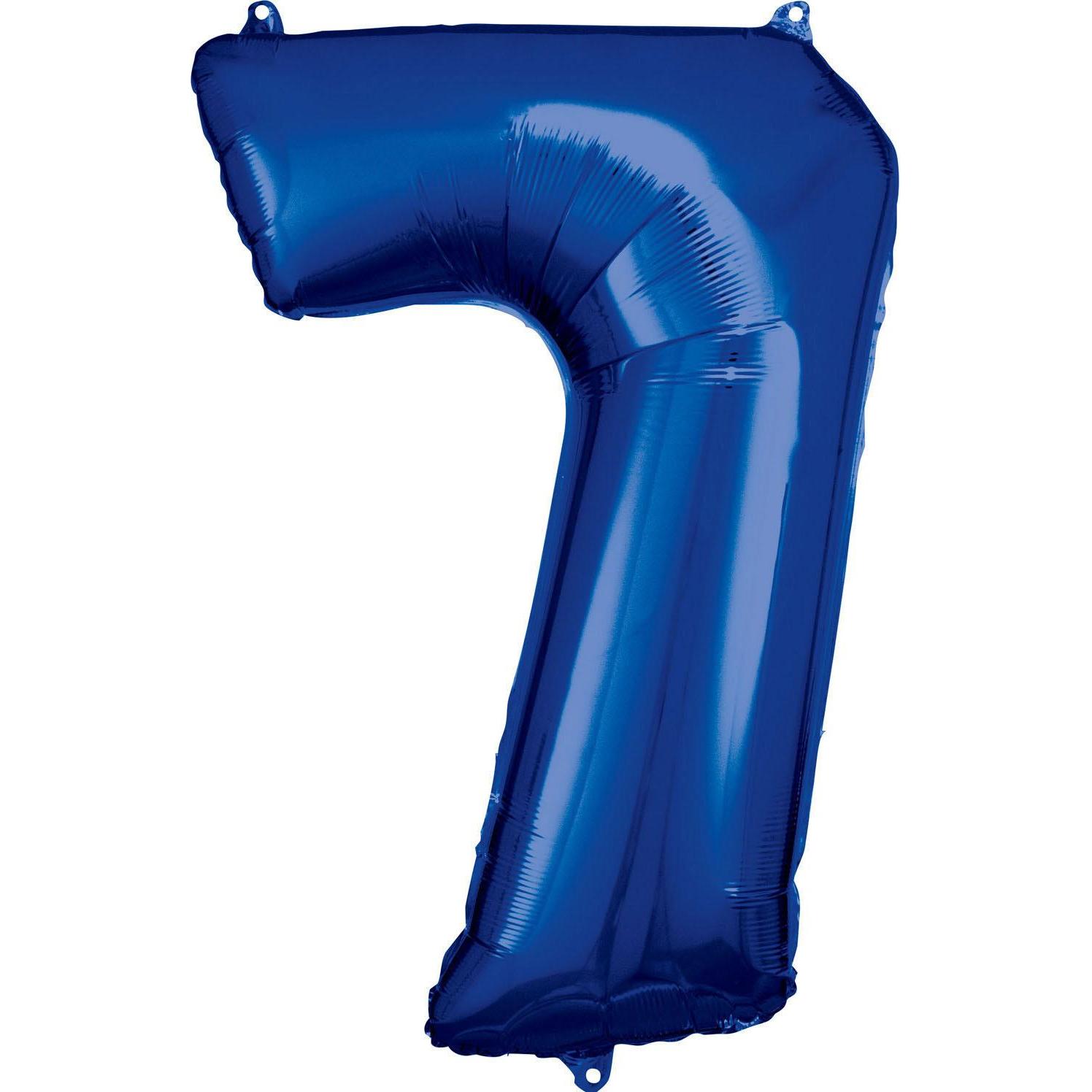 Amscan Folienballon Zahl 7