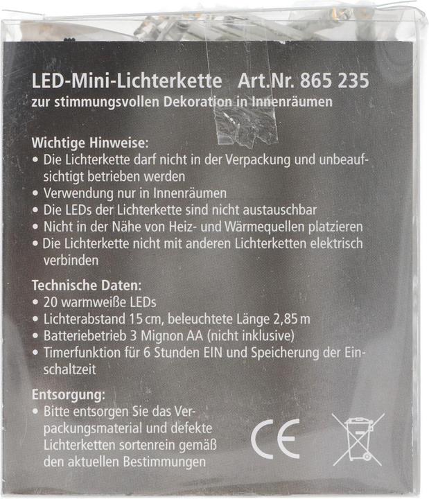 Produktbild EGB LEDMiniLichterkette (3.15 m)