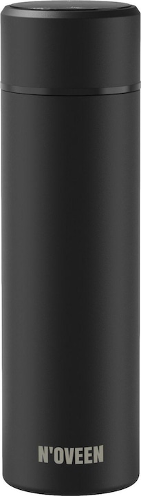 Actual product image Noveen LED 380 ml Thermo Bottle TB2210 Black Matt (0.38 l)