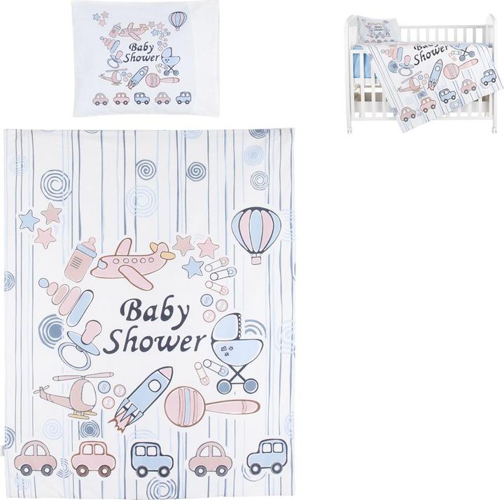 Produktbild Chipolino 5-teiliges Bettwäsche-Set (100 x 130 cm, 35 x 45 cm, 95 x 150 cm)