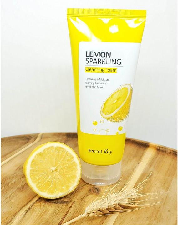 Actual product image Secret Key Lemon Sparkling Cleansing Foam (Cleansing Balms, 120 ml)