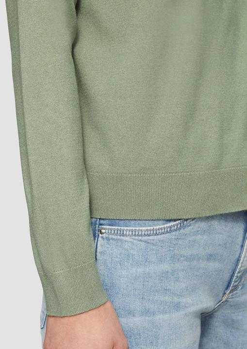 Produktbild S.Oliver Strickpullover Strickpullover aus Viskosemix (48)
