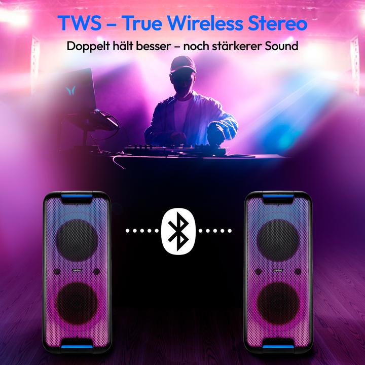 Actual product image Medion LIFE® PX-1 Plus Partylautsprecher