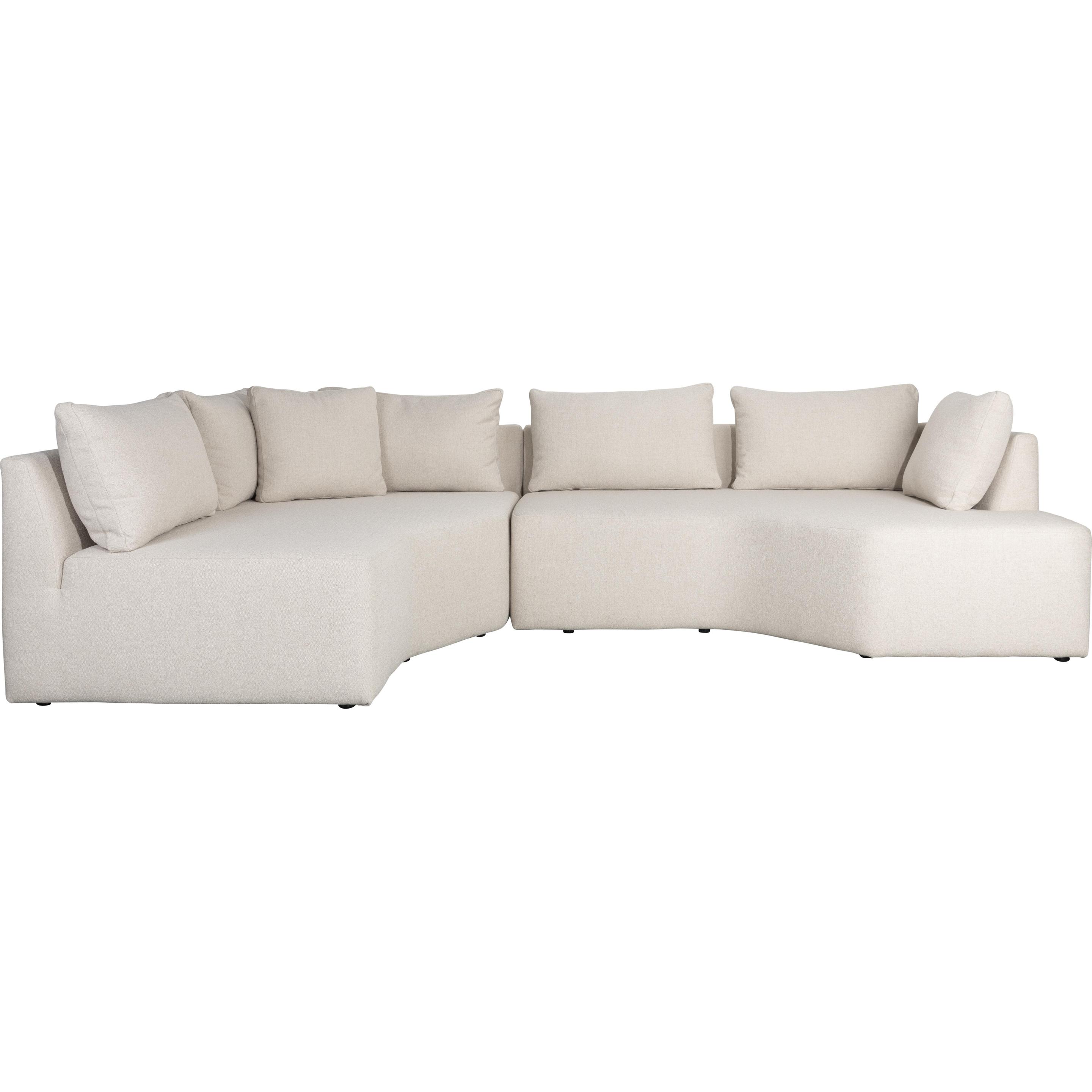 Zuiver, Sofa, Prosper Sofa Left Sand (Ecksofa)