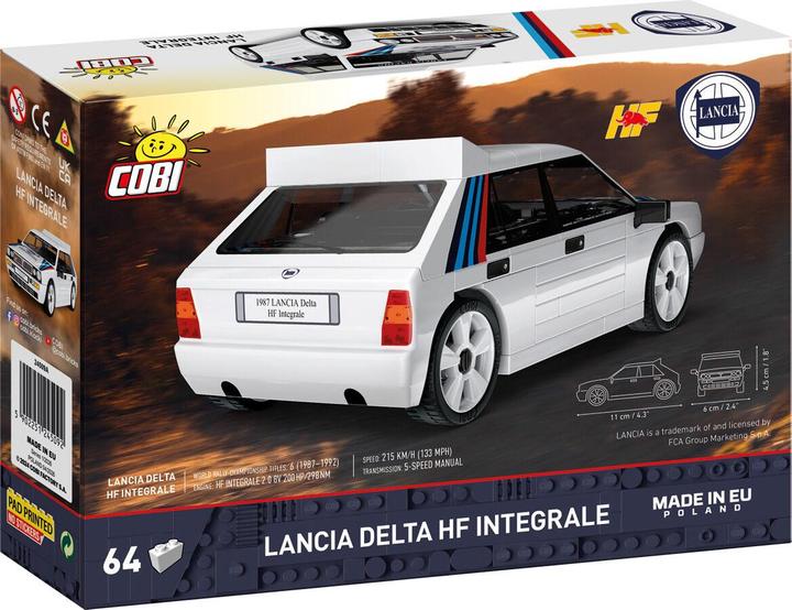 Image du produit Cobi Youngtimer 1987 Lancia Delta Intergrale