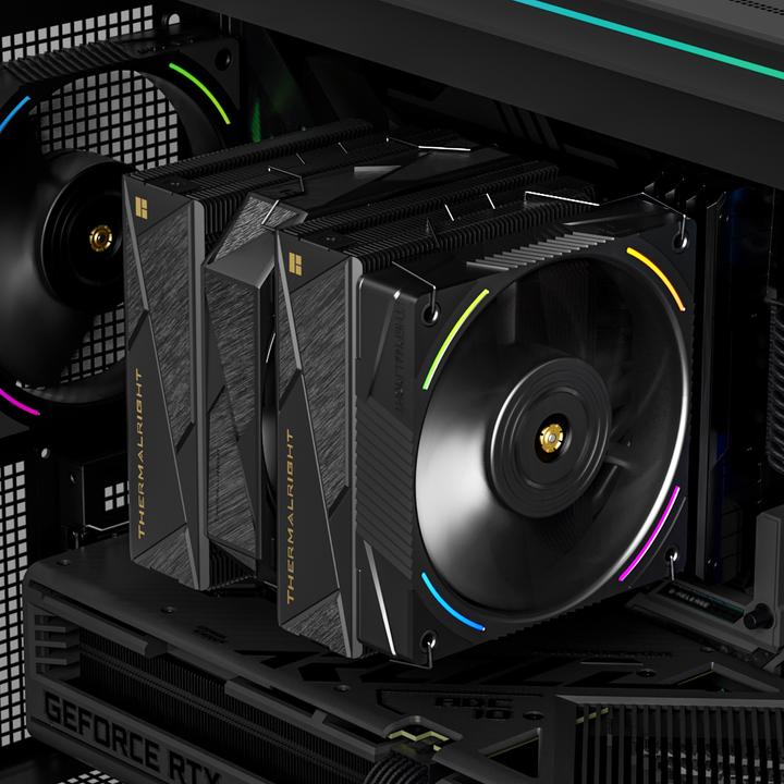 Image du produit Thermalright Ventilateur pour processeur Royal Pretor 130 Ultra RGB (Noir) (130 mm)