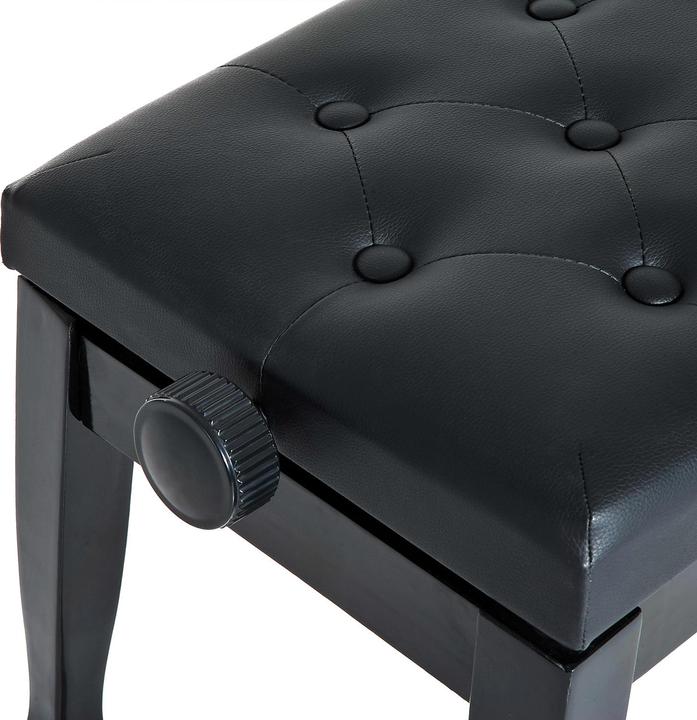 Immagine prodotto Homcom Panchina per pianoforte Elegante, robusta, durevole (Sedia da musicista)