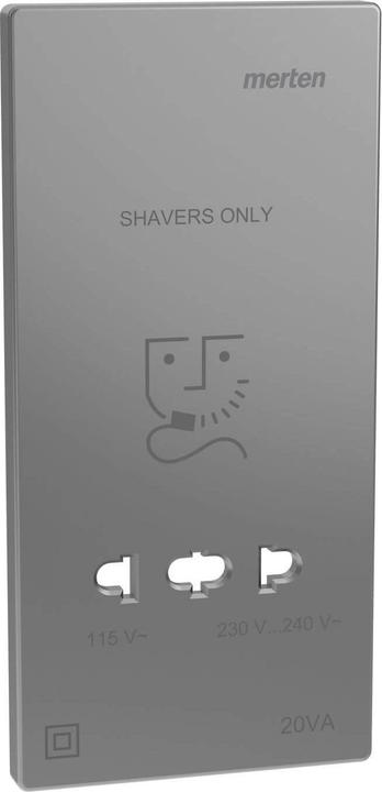 Image du produit Merten MEG2109-3436 Plaque centrale murale enfichable glz