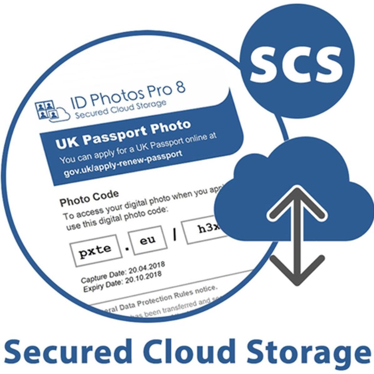 Pixel-Tech IdPhotos Sicherer Cloud Speicher Service für 1 Jahr (650188)