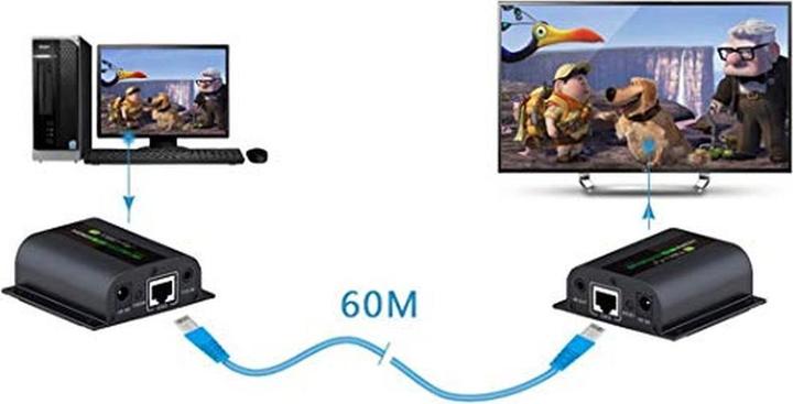 Produktbild Techly IDATA-EX-HL21D Audio-/Video-Leistungsverstärker AV-Sender & -Empfänger