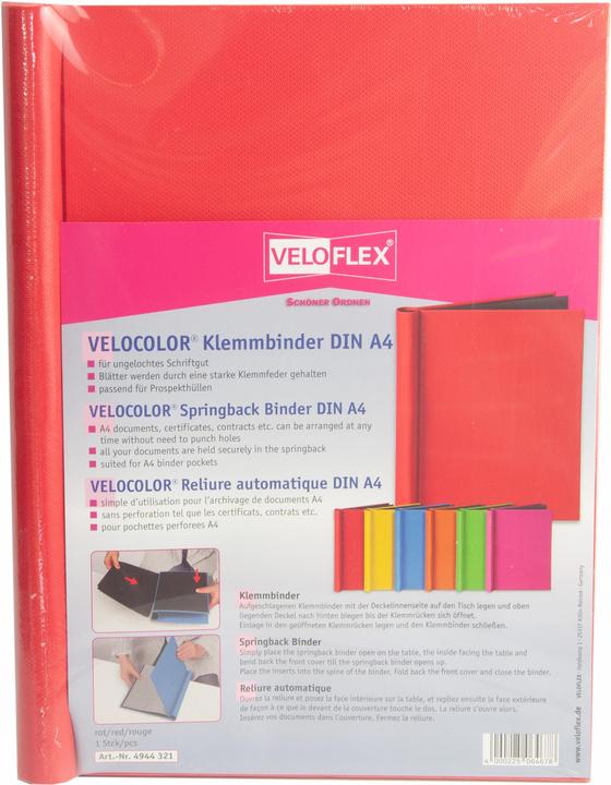 Actual product image Veloflex VELOCOLOR ring binder (A4, 1 x)