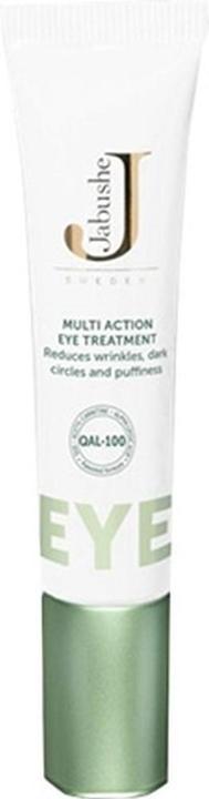 Jabushe Multi Action Eye Treatment - 15 ml Multifunktionscreme für die Behandlung der Augenpartie (Augenpflege Crème, 15 ml, Tag)