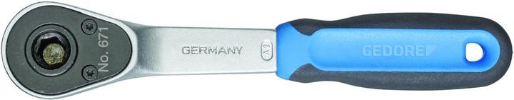 Actual product image Gedore 671 Bit switch ratchet 1/4" (1/4")