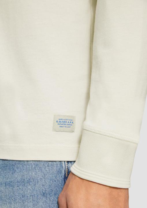Immagine prodotto S.Oliver T-Shirt Langarmshirt mit Henleyausschnitt und Ärmel-Bündchen (XXL)