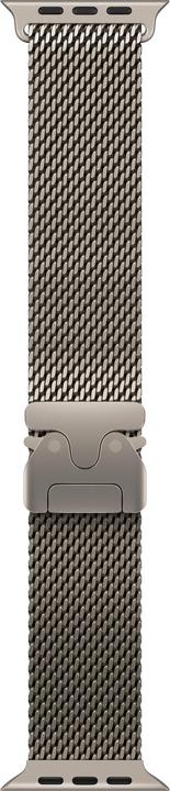 Apple Natural Titanium Milanese Loop (49 mm, 95% recyceltes Titan)
