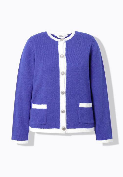 Produktbild Studio Untold Strickjacke, Loose Shape, farbige Kanten (60)