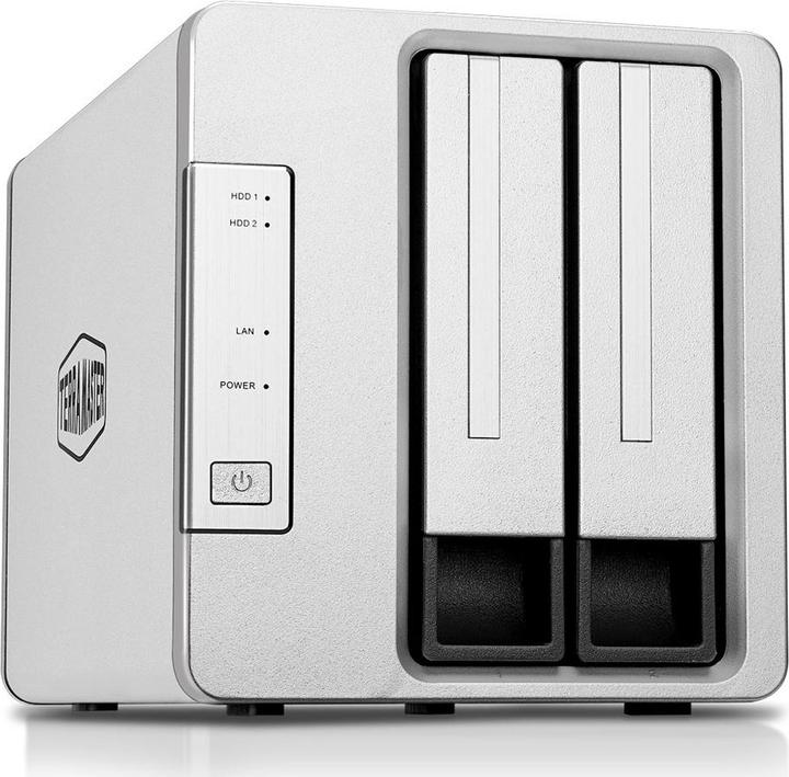 Produktbild Terramaster NAS LAUFWERK 1GB F2-210 Realtek 1296 Quad-core 1.4GHz LAN