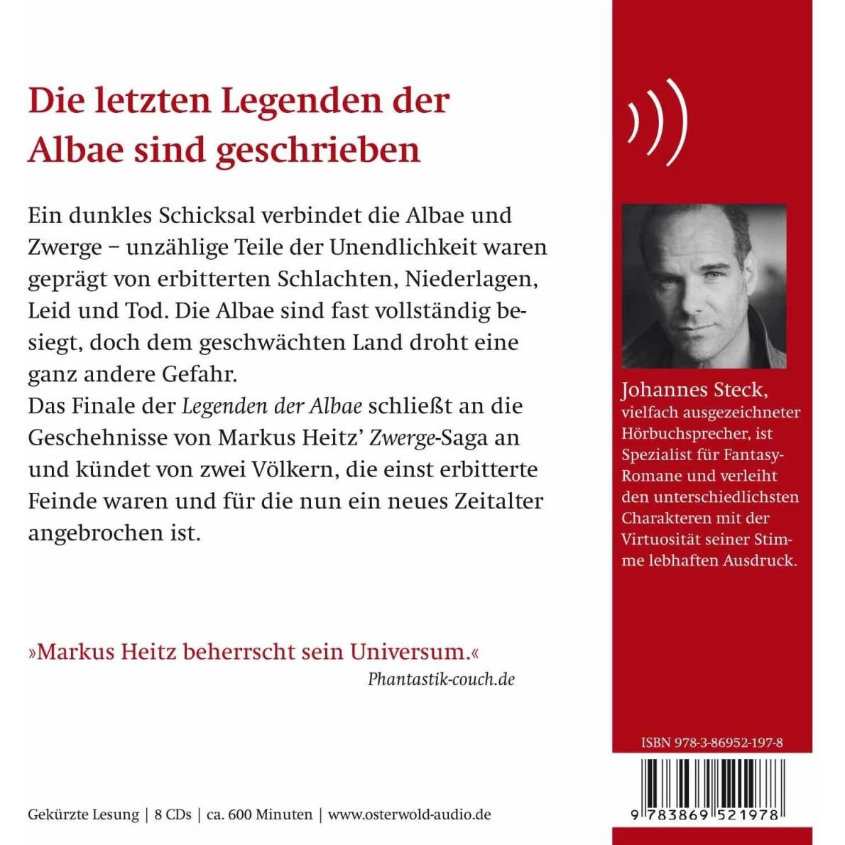 Thumbnail - Die Legenden der Albae 04. Tobender Sturm, Hörbücher von Markus Heitz, Johannes Steck