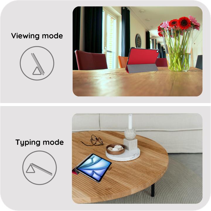 Produktbild Cazy Premium Smart Hülle, Schlaf Aufwach, Schutzhülle (Apple iPad Air 13 2024, Apple iPad Air 13 2025)