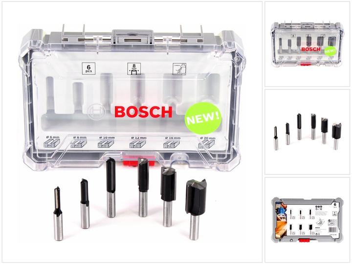 Immagine prodotto Bosch Professional Zubehör Set di frese per scanalatura con gambo da 8 mm