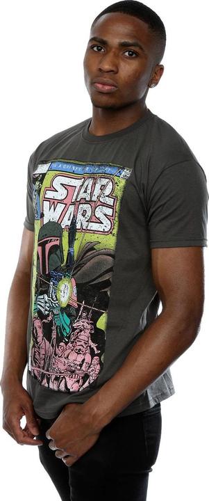 Immagine prodotto Star Wars Boba Fett Comic Maglietta Uomo (M)