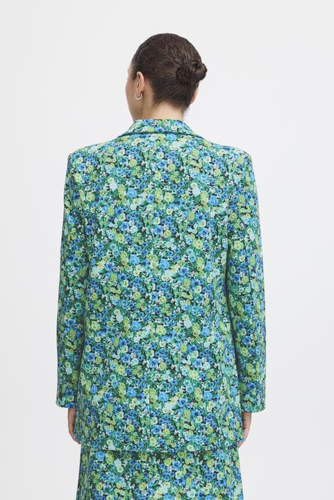 Actual product image Ichi IHKATE PRINT OVERSIZE BL 20120502 (L)
