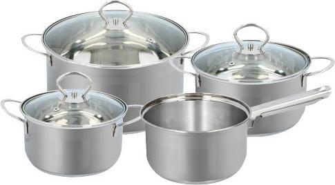 Actual product image alpina Cookware set 7pc (Pot, Stainless steel)