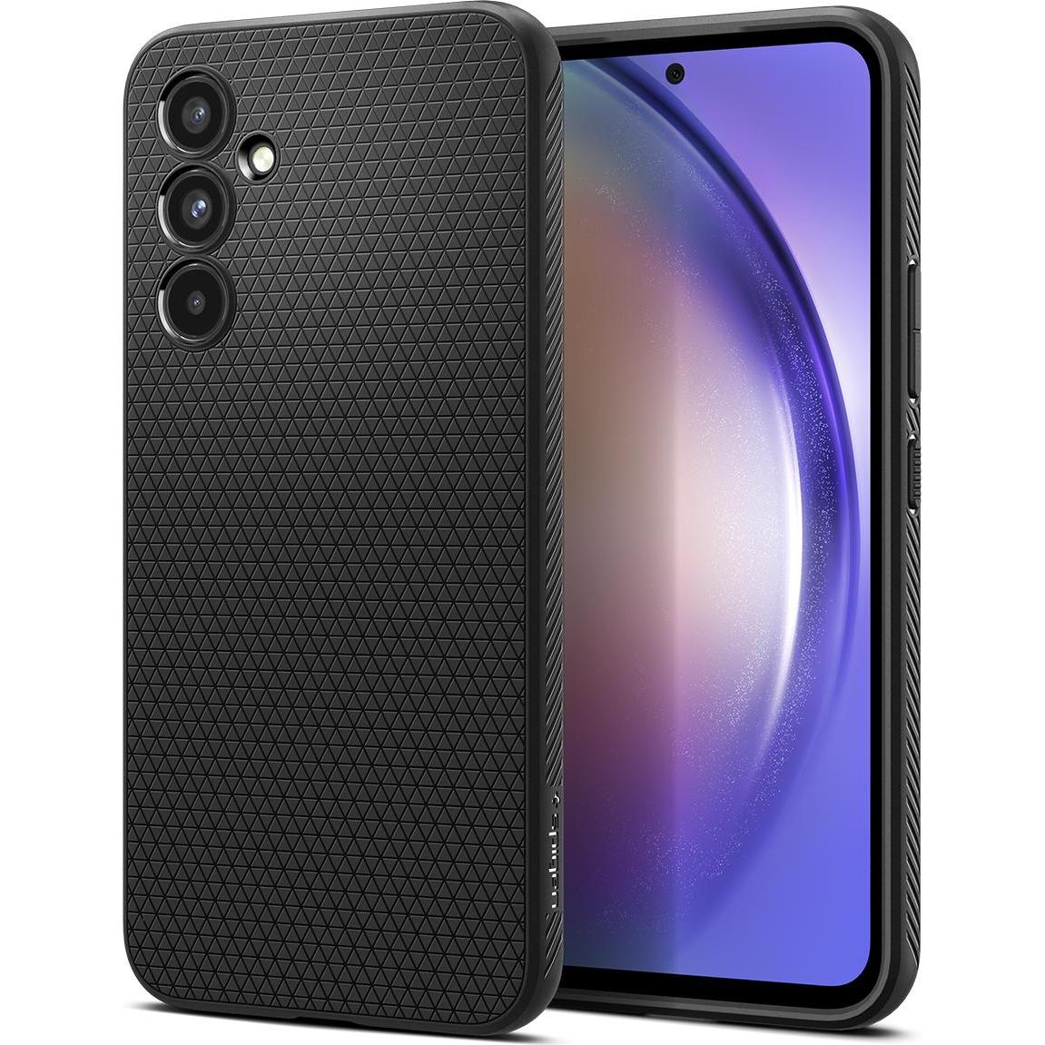 Spigen Liquid Air (Samsung Galaxy A54 5G), Smartphone Hülle, Schwarz
