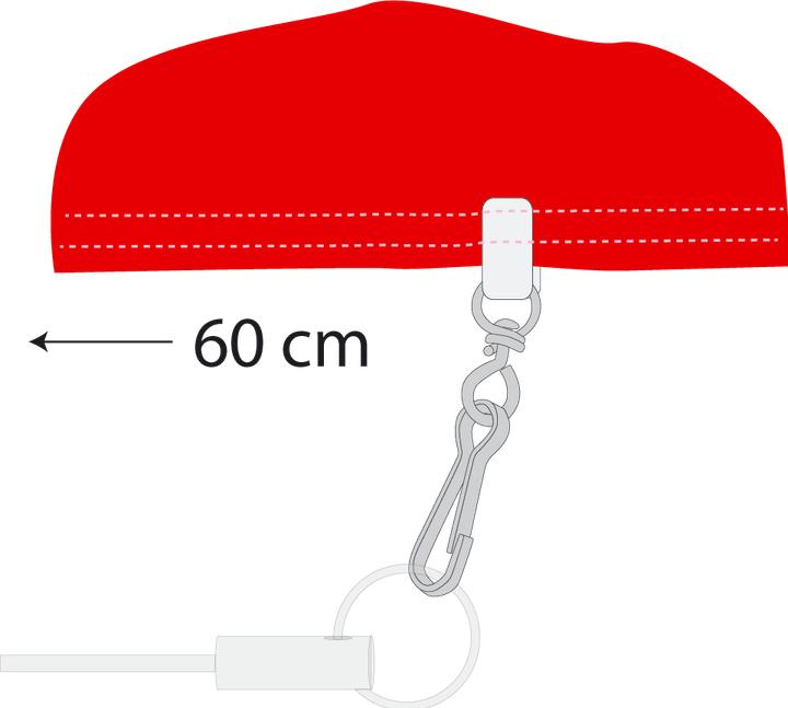 Image du produit Alpenfahnen Mousqueton cousu