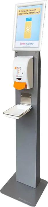Heroshygiene Distributeur de crème solaire sur colonne 1000ml