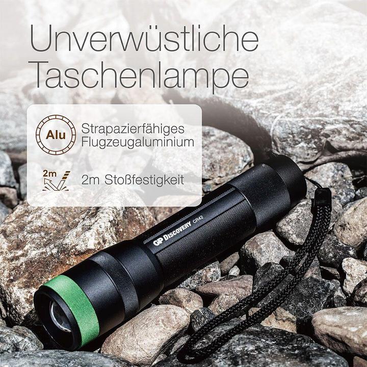 Image du produit GP Discovery Lampe de poche CR42, rechargeable (1000 lm)