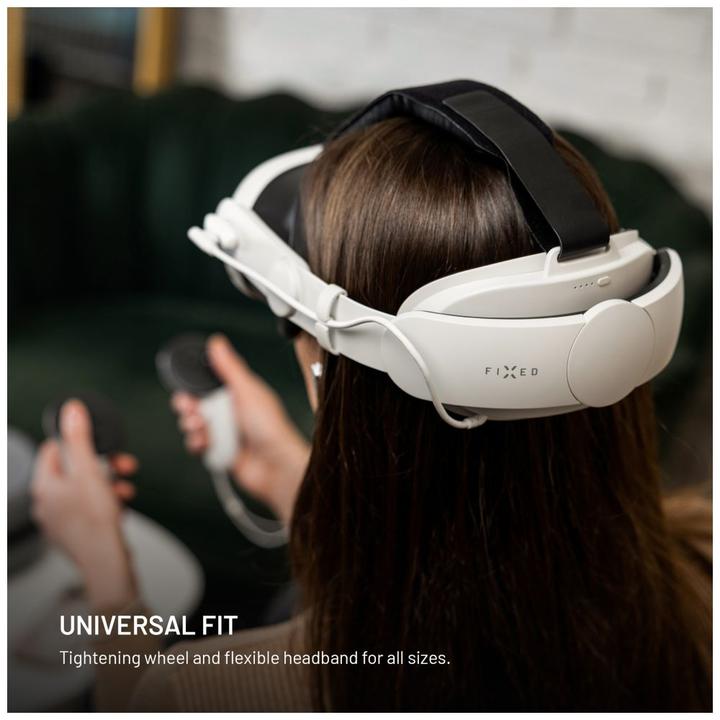 Actual product image Fixed VR -Kopfband mit Akku für Meta Quest 3/3S / 6.000 mAh