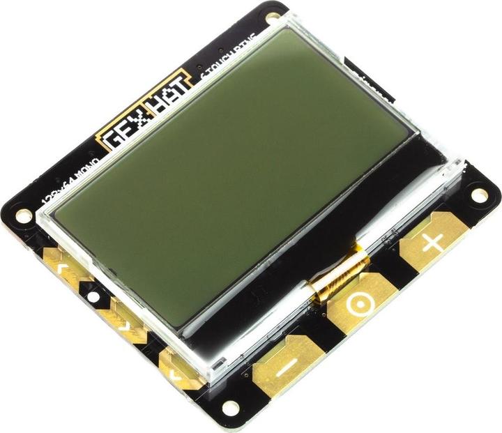 Pimoroni GFX HAT - Écran LCD 128 x 64 avec rétroéclairage RGB(connexion HAT)