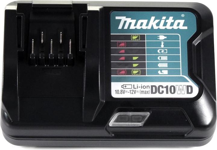 Produktbild Makita DEAADP08 WA USB Adapter für 10,8V-12V Akkus + 2x 2,0 Ah Akku ( 197396-9 ) + Lader ( 197343-0 (12 V)