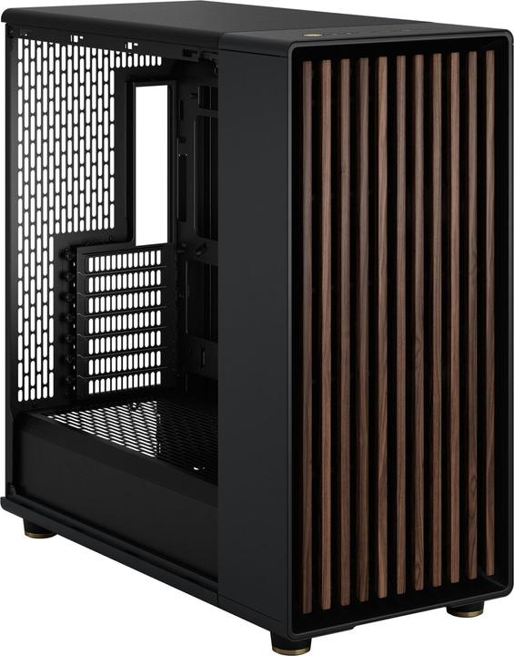 Produktbild Fractal Midi North XL RC Charcoal Black TG (ATX, Mini-ITX, E-ATX)