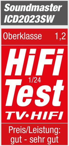 Produktbild Soundmaster ICD2023SW (Internetradio, DAB+, FM, PLL, Bluetooth, WLAN)
