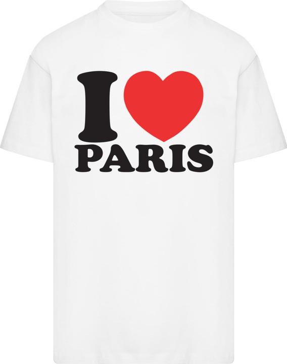 Produktbild Merchcode I Heart Paris Heavy Oversize Tee - 197377 (M)