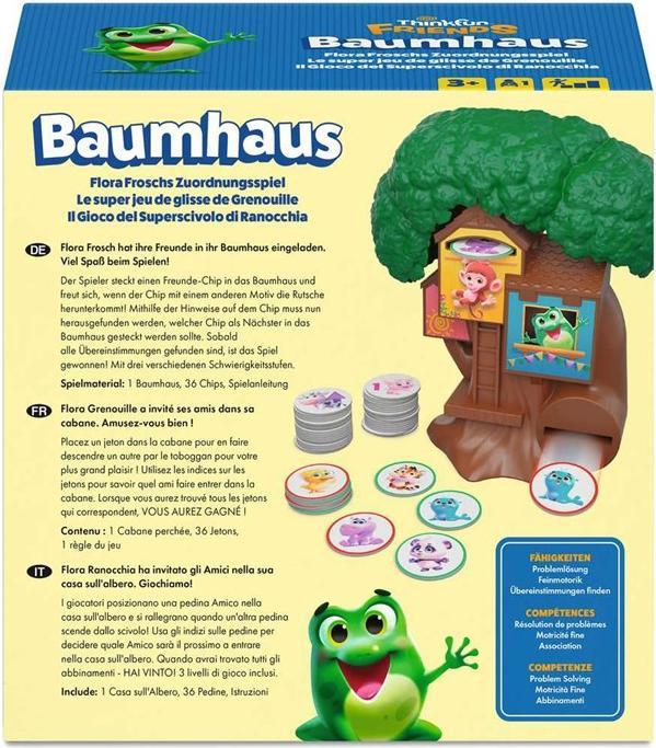 Produktbild Ravensburger ThinkFun Baumhaus - Denkspiel ab 3 Jahre (Französisch)
