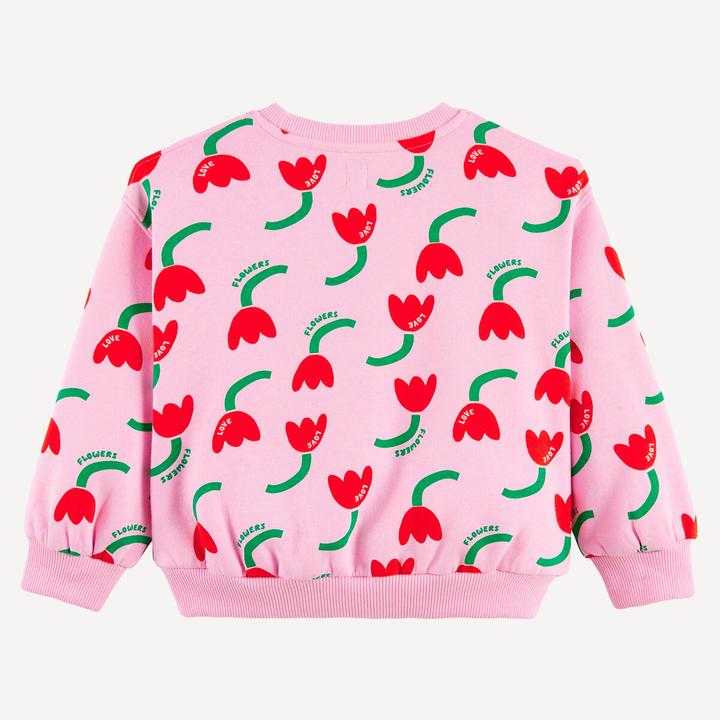 Produktbild La Redoute Collections Sweatshirt mit Blumenmuster allover (92)