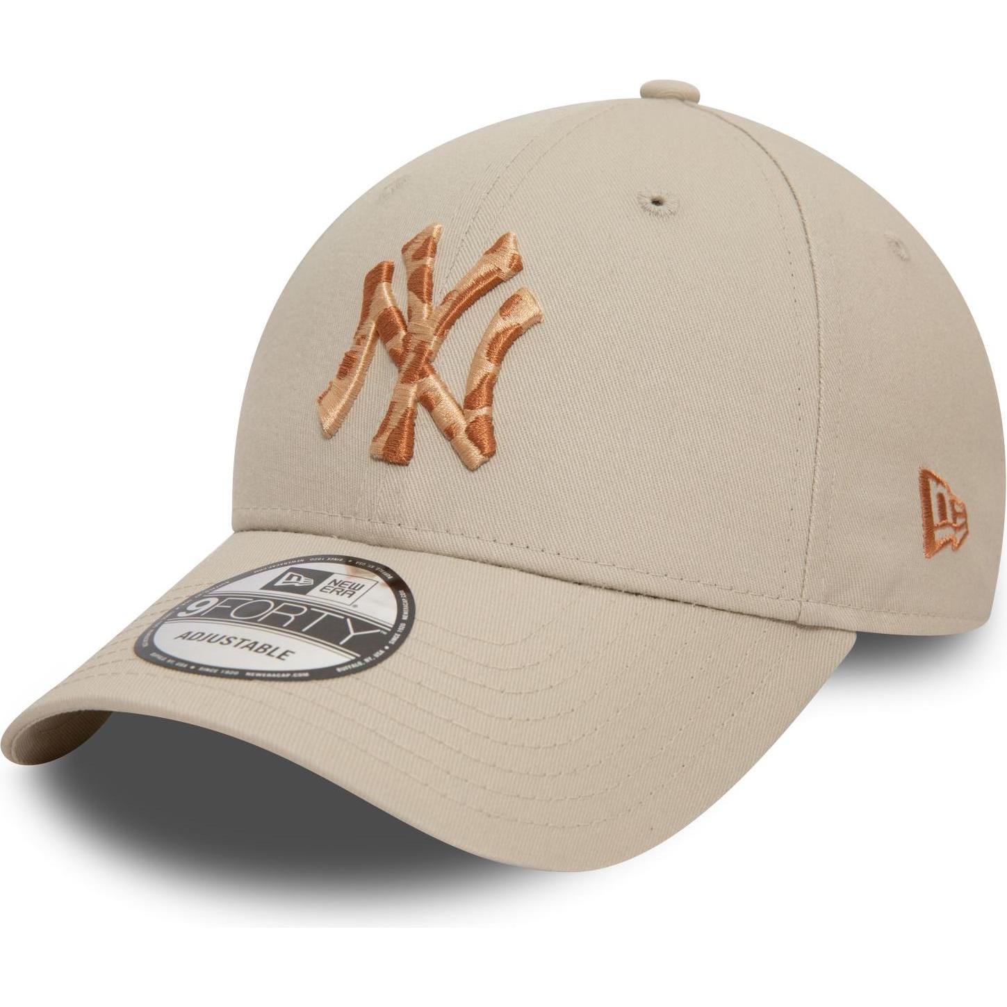 New Era, Herren, Cap, 9Forty Strapback Cap - INFILL New York Yankees stone, Beige