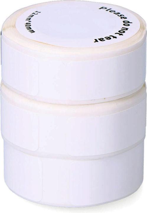 Actual product image EDM Label roll 07794 07796 White spare part thermal printer paper 3 pieces